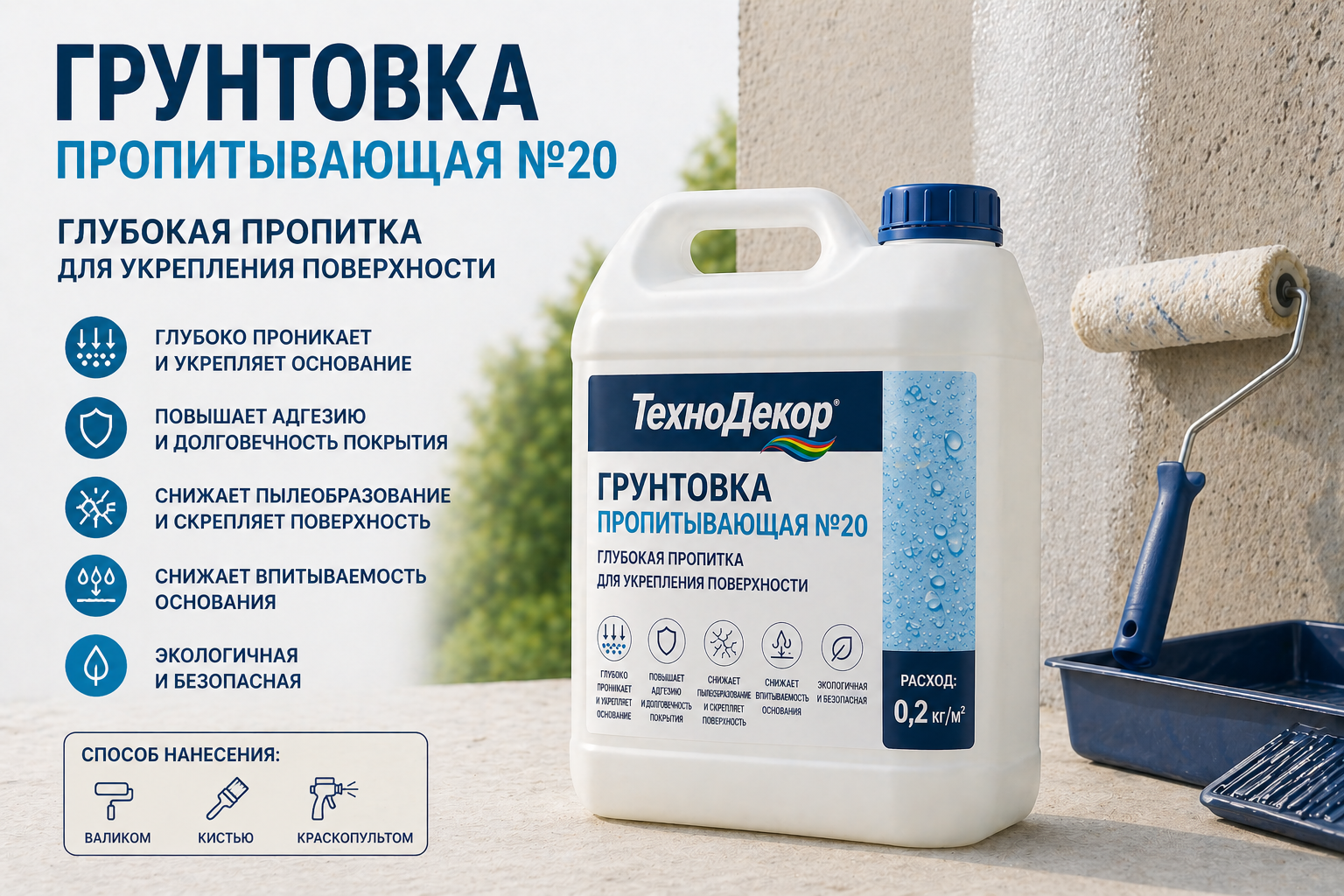 Грунтовка пропитывающая №20